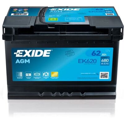 Exide EK620 12V 62Ah Exide EK620 12V 62Ah