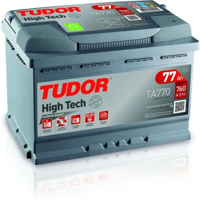 Batería de coche Tudor TA770 Alta tecnología - Batería para coche Batería de coche Tudor TA770 Alta tecnología - Batería para coche