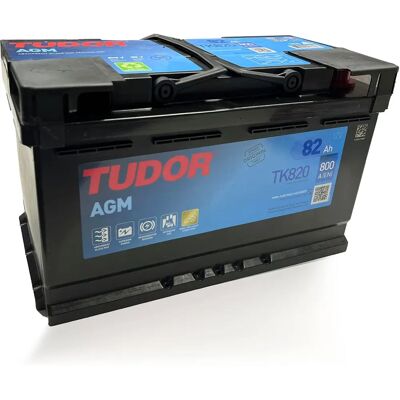 Tudor TK820 Batería de Coche - 82Ah 800A Sistema Start-Stop Tudor TK820 Batería de Coche - 82Ah 800A Sistema Start-Stop