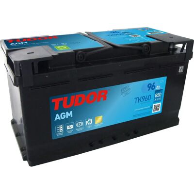 Batería de Coche Tudor TK960 - 96Ah, 850A, Start-Stop Batería de Coche Tudor TK960 - 96Ah, 850A, Start-Stop
