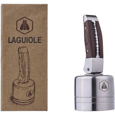 Bouchon de Champagne Inox Laguiole - Champagne Stopper - Publicité Bouchon de Champagne Inox Laguiole - Champagne Stopper - Publicité
