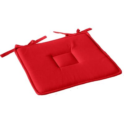 IDEKO Pancake coton - Rouge 40x40 cm Coussin - Publicité IDEKO Pancake coton - Rouge 40x40 cm Coussin - Publicité