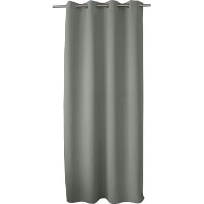 Enjoy Home Gray Curtain - Privacy Blocker, 8 Eyelets Enjoy Home Gray Curtain - Privacy Blocker, 8 Eyelets