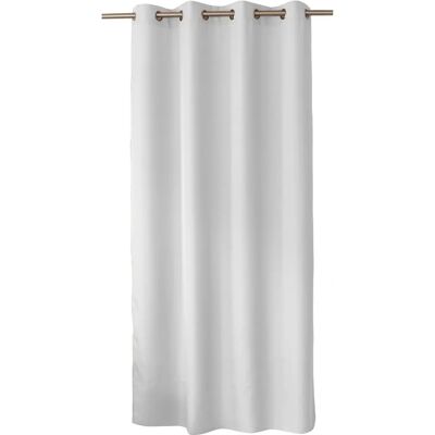 Rideau en Polyester Enjoy Home - 140x240cm, Blanc, 8 œillets Rideau en Polyester Enjoy Home - 140x240cm, Blanc, 8 œillets