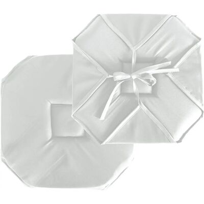 HOME MAISON Cuscino Piatto con Abas e Fiocchi - Cuscino HOME MAISON Cuscino Piatto con Abas e Fiocchi - Cuscino