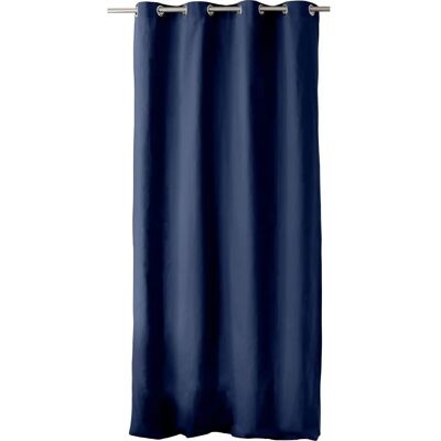Tenda in cotone blu navy HOME MAISON - 135x240cm Tenda in cotone blu navy HOME MAISON - 135x240cm