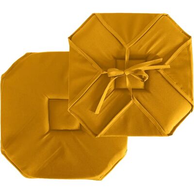 HOME MAISON Cuscino Piatt Moutarde con Alette & Fiocchi - Cuscino HOME MAISON Cuscino Piatt Moutarde con Alette & Fiocchi - Cuscino