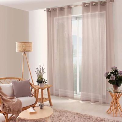 Enjoy Home Panneau de Rideau Transparent Marron Gelo - Type de Rideau - Publicité Enjoy Home Panneau de Rideau Transparent Marron Gelo - Type de Rideau - Publicité
