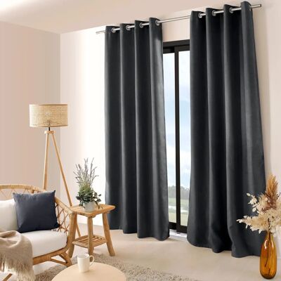 Enjoy Home Rideau Occultant Anthracite - Rideau Enjoy Home Rideau Occultant Anthracite - Rideau