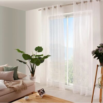 Tenda in Poliestere Bianca Enjoy Home - 140 x 280 cm Tenda in Poliestere Bianca Enjoy Home - 140 x 280 cm