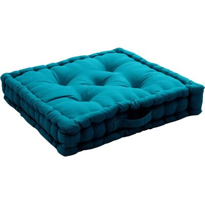 HOME MAISON Cojín de suelo 50x50cm Azul - Cojín de suelo HOME MAISON Cojín de suelo 50x50cm Azul - Cojín de suelo