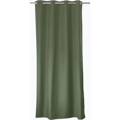 Home Maison Green Microfiber Thermal Curtain - Thermal Curtain Home Maison Green Microfiber Thermal Curtain - Thermal Curtain