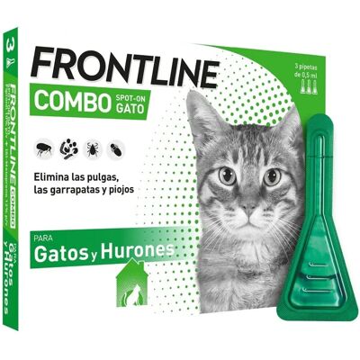 Frontline Combo Spot-On für Katzen & Frettchen - Floh- & Zeckenschutz Frontline Combo Spot-On für Katzen & Frettchen - Floh- & Zeckenschutz
