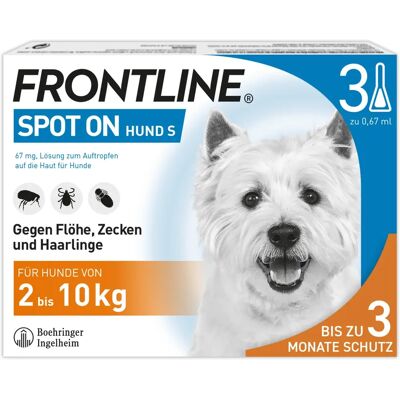 Boehringer Ingelheim Frontline Spot on H 10 Lösung für Hunde - 3 St Boehringer Ingelheim Frontline Spot on H 10 Lösung für Hunde - 3 St