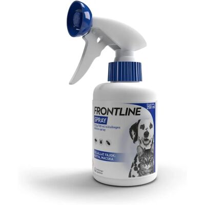 Frontline Fipronil Spray háziállatoknak - Bolhák és kullancsok elleni védelem Frontline Fipronil Spray háziállatoknak - Bolhák és kullancsok elleni védelem