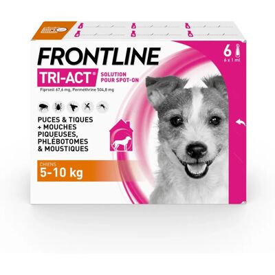 Frontline Tri-Act Gato Pipeta 5-10kg - Protección contra pulgas y garrapatas Frontline Tri-Act Gato Pipeta 5-10kg - Protección contra pulgas y garrapatas
