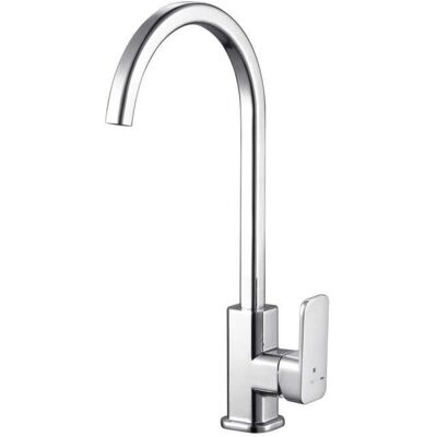 Grifo Week cromado de Essebagno con caño giratorio y Easyfix Grifo Week cromado de Essebagno con caño giratorio y Easyfix