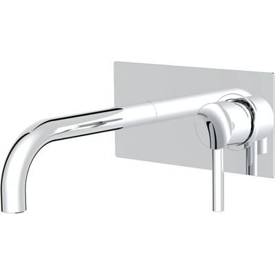 Grifo de Pared Cromado Encarond de Essebagno - Lavabo Grifo de Pared Cromado Encarond de Essebagno - Lavabo
