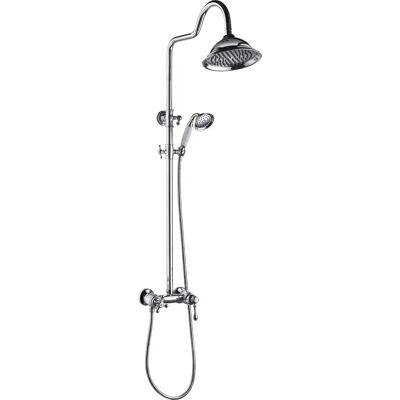 Columna de ducha Leeds 2 retro cromada Columna de ducha Leeds 2 retro cromada