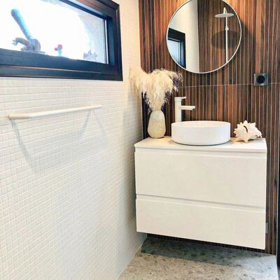 Grifo de lavabo ESSEBAGNO blanco deco hg - Wastafelkraan - acabado blanco Grifo de lavabo ESSEBAGNO blanco deco hg - Wastafelkraan - acabado blanco