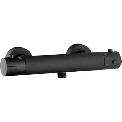 Essebagno - Modelo Oneo - Mezclador de ducha termostático - Negro Essebagno - Modelo Oneo - Mezclador de ducha termostático - Negro