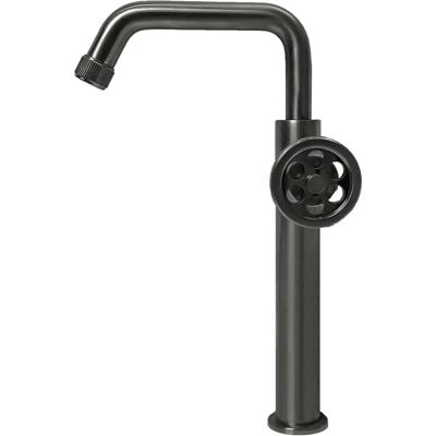 ESSEBAGNO Indus Miscelatore lavabo alto Gun Metal - Rubinetto lavabo ESSEBAGNO Indus Miscelatore lavabo alto Gun Metal - Rubinetto lavabo