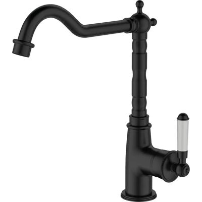 Essebagno Leeds Retro Negro - Grifo - Estilo vintage, Caño alto, Latón Essebagno Leeds Retro Negro - Grifo - Estilo vintage, Caño alto, Latón
