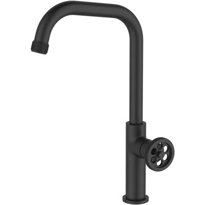 Rubinetto cucina Indus di Essebagno - Stile industriale - Nero Rubinetto cucina Indus di Essebagno - Stile industriale - Nero
