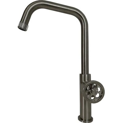 Grifo de cocina Indus en Gun Metal - Estilo industrial moderno Grifo de cocina Indus en Gun Metal - Estilo industrial moderno