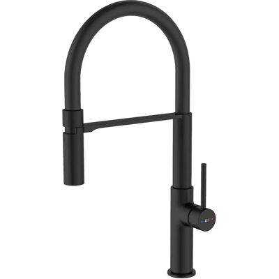 Robinet de cuisine Magneto avec douche - Noir - ESSEBAGNO - Publicité Robinet de cuisine Magneto avec douche - Noir - ESSEBAGNO - Publicité