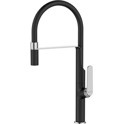 Miscelatore Cucina Hideno Nero e Cromo - Design Moderno e Pratico Miscelatore Cucina Hideno Nero e Cromo - Design Moderno e Pratico