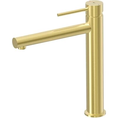 ESSEBAGNO Grifo de latón Luisa - Caño alto, Cartucho cerámico, Acabado dorado ESSEBAGNO Grifo de latón Luisa - Caño alto, Cartucho cerámico, Acabado dorado