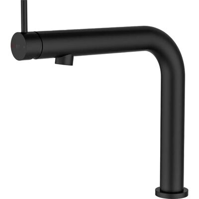 Miscelatore da Cucina Nero Magic di Essebagno - Stile Industriale, Beccuccio Alto Girevole, Garanzia 5 Anni Miscelatore da Cucina Nero Magic di Essebagno - Stile Industriale, Beccuccio Alto Girevole, Garanzia 5 Anni