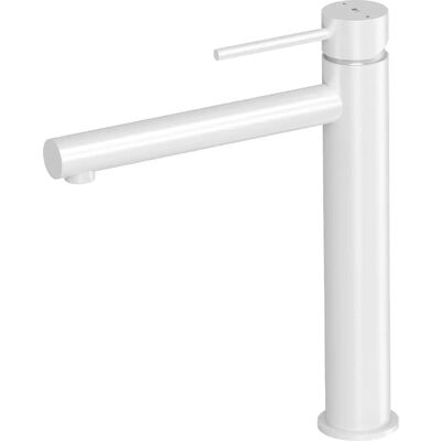 ESSEBAGNO Robinet haut blanc - Mitigeur pour lavabo - Publicité ESSEBAGNO Robinet haut blanc - Mitigeur pour lavabo - Publicité