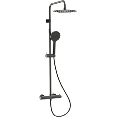 Colonna doccia termostatica Luisa in Gun Metal - Tipo di Doccia Colonna doccia termostatica Luisa in Gun Metal - Tipo di Doccia