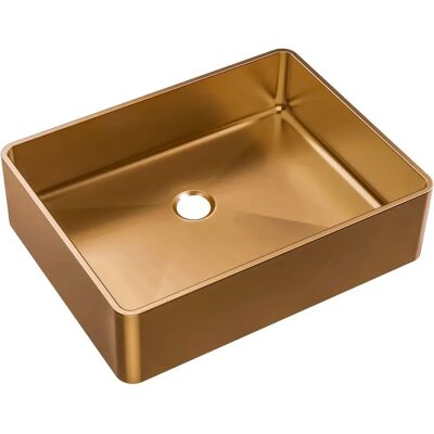 Essebagno Luisa Inox Copper Lavabo da Parete Essebagno Luisa Inox Copper Lavabo da Parete