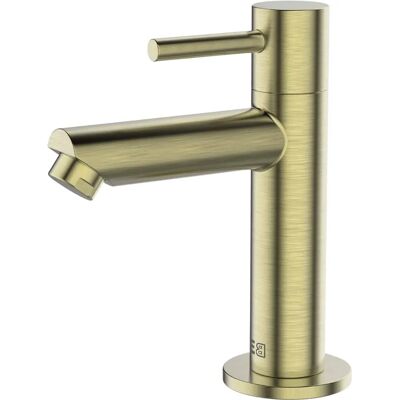 Mezclador de lavabo oro cepillado Essebagno Déco Mezclador de lavabo oro cepillado Essebagno Déco