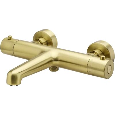 Miscelatore termostatico Luisa ESSEBAGNO - Oro spazzolato - Bagno e Doccia Miscelatore termostatico Luisa ESSEBAGNO - Oro spazzolato - Bagno e Doccia