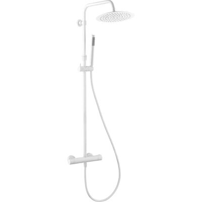 Colonna doccia termostatica Luisa II bianca - Essebagno Colonna doccia termostatica Luisa II bianca - Essebagno