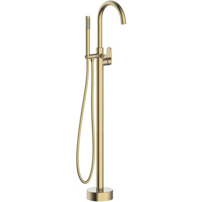 Columna de baño Charme II de ESSEBAGNO - Acabado en oro cepillado Columna de baño Charme II de ESSEBAGNO - Acabado en oro cepillado