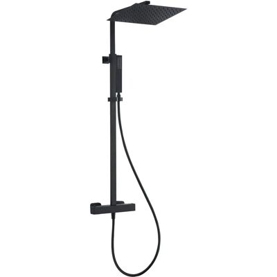 Colonna doccia Nera Square ii - Sicurezza & Termostato Colonna doccia Nera Square ii - Sicurezza & Termostato