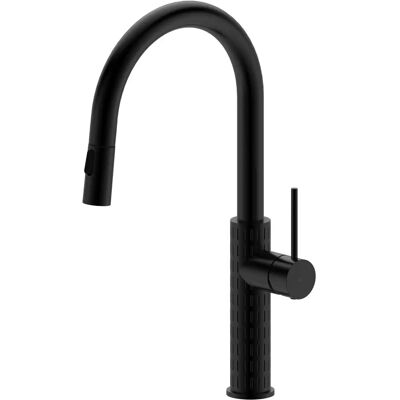 Miscelatore cucina Architek di Essebagno - Disco in ceramica, Doccia estraibile Miscelatore cucina Architek di Essebagno - Disco in ceramica, Doccia estraibile