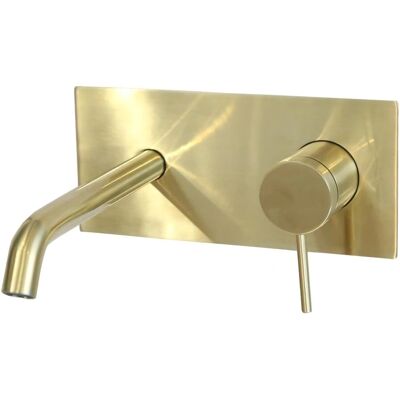 Miscelatore a incasso in oro spazzolato Essebagno - Arredo bagno Miscelatore a incasso in oro spazzolato Essebagno - Arredo bagno