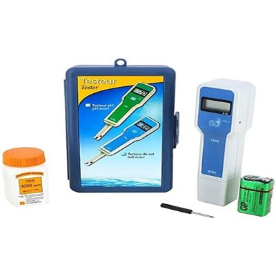 Monarch - Testeur Numérique de Salinité et TDS pour Piscine - 650g - Publicité Monarch - Testeur Numérique de Salinité et TDS pour Piscine - 650g - Publicité