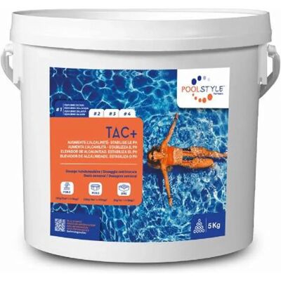 POOLSTYLE Modèle - Stabilisateur de piscine granulaire & Booster de pH - 5kg - Publicité POOLSTYLE Modèle - Stabilisateur de piscine granulaire & Booster de pH - 5kg - Publicité