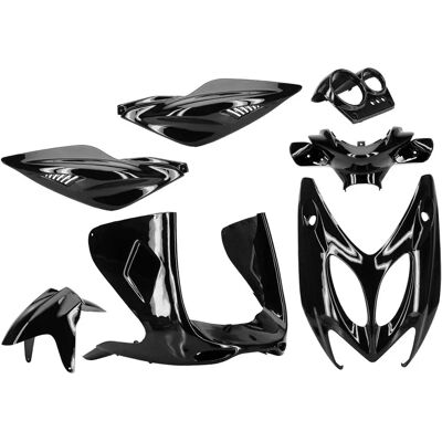 TNT Tuning Parts Kit - 7-piece Black for MBK Nitro/Aerox TNT Tuning Parts Kit - 7-piece Black for MBK Nitro/Aerox