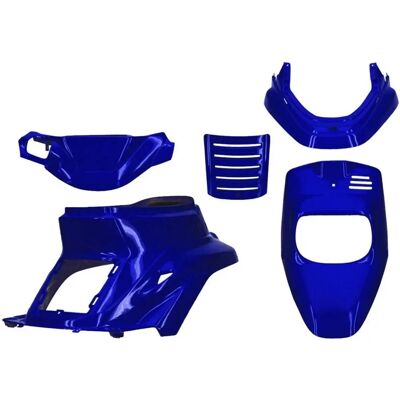 Kit de carénage bleu métallique TNT pour MBK Booster 2004 & Yamaha BWS 2004 - Accessoires de scooter - Publicité Kit de carénage bleu métallique TNT pour MBK Booster 2004 & Yamaha BWS 2004 - Accessoires de scooter - Publicité
