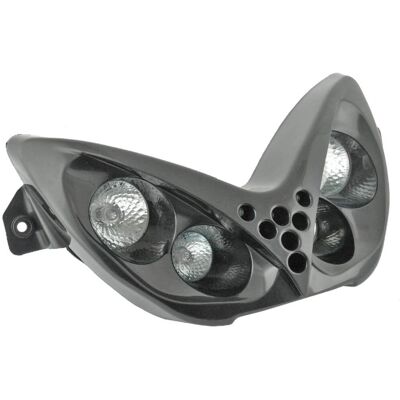 Phare TNT Tuning Nitro Aerox - 4 Ampoules halogènes - Sans LEDs - Phare de moto - Publicité Phare TNT Tuning Nitro Aerox - 4 Ampoules halogènes - Sans LEDs - Phare de moto - Publicité