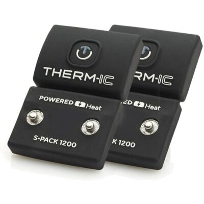 Therm-ic S-Pack 1200 Batteripakke - Svart - Passer til alle Therm-ic sokker Therm-ic S-Pack 1200 Batteripakke - Svart - Passer til alle Therm-ic sokker