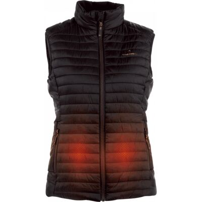 Therm-ic Damen Heizweste - Bluetooth Steuerung - Schwarz - Large Therm-ic Damen Heizweste - Bluetooth Steuerung - Schwarz - Large